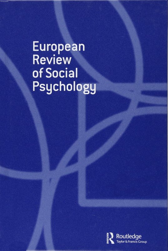 European Review of Social Psychology Cover
