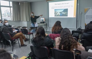 Presentation at the University of Valparaiso in Chile